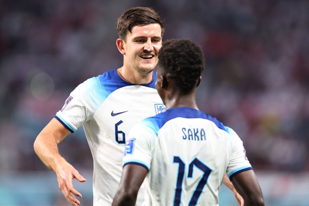 Maguire đen toàn tập trong ngày ĐT Anh đại thắng Iran 7 Maguire đen toàn tập trong ngày ĐT Anh đại thắng Iran 7